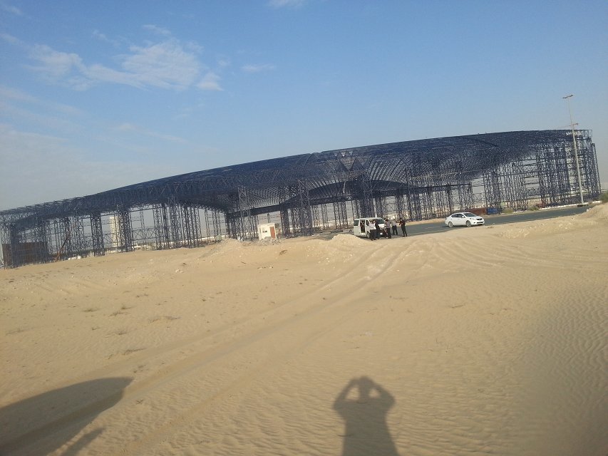 南康大型场馆网架工程