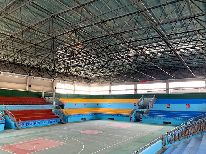 南康富川体育馆网架